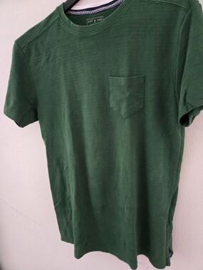 Day & Age Men's Forest Green Pocket Crew Tee